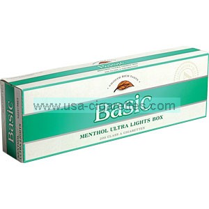 Basic Menthol Silver cigarettes